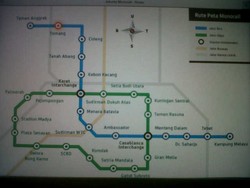Mau Tahu Monorel Jakarta Lewat Mana Saja, Nih Rutenya