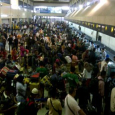 Liburan, Penumpang Pesawat Membludak