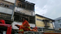 Korsleting Listrik, Ruko di Tambora Terbakar untuk Kedua Kalinya