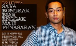  4 Peluru Maut Yudi Setiawan untuk Elite PKS