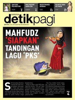 MAHFUDZ SIAPKAN TANDINGAN LAGU PKS
