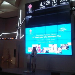 Sempat Stagnan, Saham Electronic City Naik Rp 50