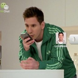 Gaet Lionel Messi, WeChat Miliki 70 Juta Pengguna