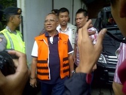 Rekonstruksi Suap Hakim, Dada Temui Toto Hutagalung di Rumah Pribadi