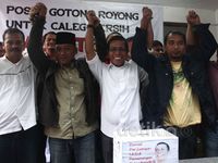 Deklarasi Posko Caleg Bersih