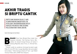 Akhir Tragis Si Briptu Cantik