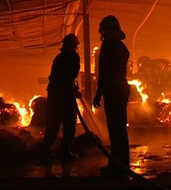 Pabrik Karton Ludes Terbakar, Kerugian Miliaran Rupiah