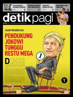 PENDUKUNG JOKOWI TUNGGU RESTU MEGA