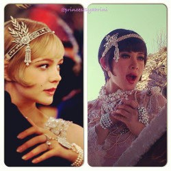 Penampilan Penuh Mutiara, Syahrini Terinspirasi The Great Gatsby