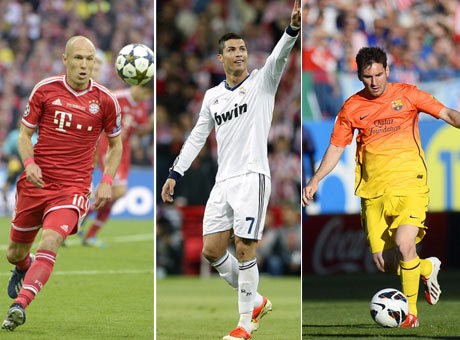 UEFA Umumkan 10 Kandidat Pemain Terbaik di Eropa 2012/2013