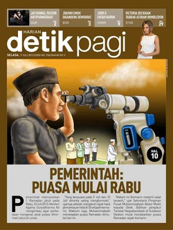 PEMERINTAH: PUASA MULAI RABU