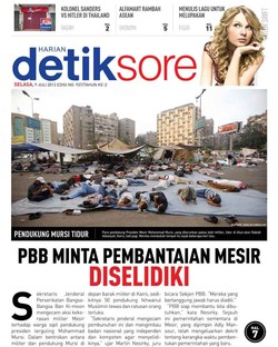 PBB MINTA PEMBANTAIAN MESIR DISELIDIKI