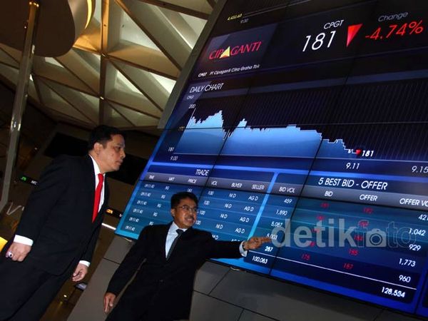 Cipaganti Melantai di Bursa