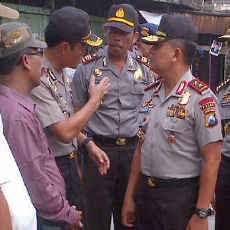 Kapolda Jatim Tinjau Jalur Pantura Bojonegoro