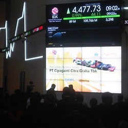 Masuk Bursa Bersamaan, Saham Cipaganti dan Bank Mitraniaga Kompak Menguat