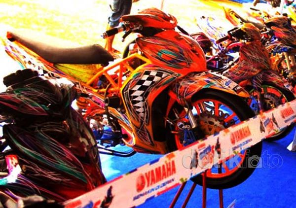 Kontes Modifikasi Motor Matik Yamaha 