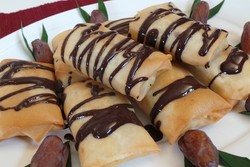 Resep Dessert: Tape Goreng Kurma Cokelat