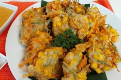 Resep Camilan: Bakwan Udang Sayuran