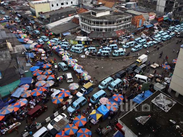 Pasar Tanah Abang Usai Ditertibkan