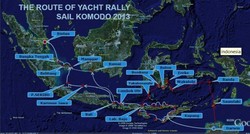  Keliling Indonesia di Ajang Internasional Sail Komodo 2013