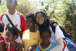 Senyum Manis dari Sorong, Papua Barat