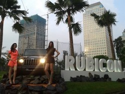 Jeep Rubicon Edisi Khusus Ngaspal di RI