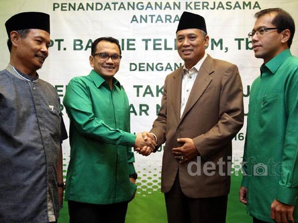 Bangun BTS, Esia Gandeng PBNU