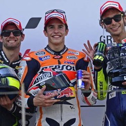 Persaingan Makin Sengit, Ini Komentar Rossi, Marquez, dan Crutchlow