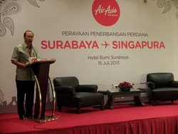 Terbang Perdana Surabaya-Singapura, AirAsia Tebar Promo