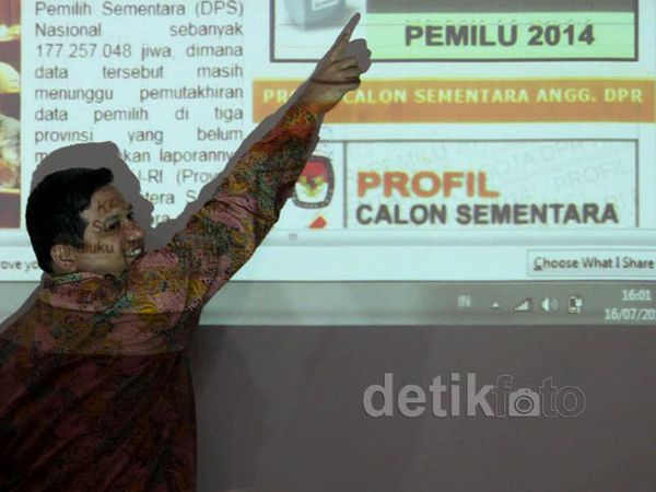 KPU Umumkan Daftar Pemilih Sementara
