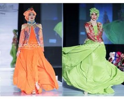 Setelah Tie Dye, Dian Pelangi Tampilkan Baju Muslim Bergaya Maroko