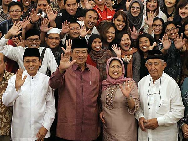 Presiden SBY Buka Puasa Bersama Wartawan