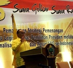Waketum Golkar Buka Peluang Duet Ical-Jokowi