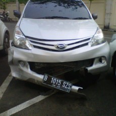 Xenia yang Tabrak HI Misterius, Polisi Belum Bisa Temukan Pemiliknya