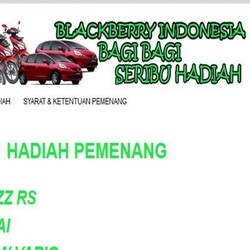BlackBerry: Pesan BBM Berhadiah Mobil, Penipuan! 