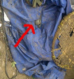 Granat Diduga Aktif Ditemukan di Tempat Sampah Pasar Sederhana