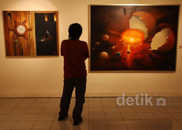 Sambut Ramadan, TIM Gelar Pameran Kaligrafi Islam