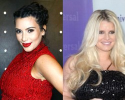 Sering Diledek Gemuk, Kim Kardashian dan Jessica Simpson Saling Menyemangati