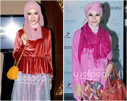 Fashion Dos & Donts: Sosialita Berhijab Unik Minggu Ini