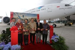 Wifi di Pesawat Garuda Mulai Komersil Agustus