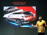 Sketsa MPV Murah Honda