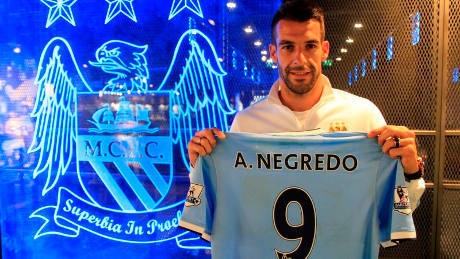 Negredo Resmi Pemain City