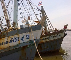 4 Kapal Thailand Pencuri Ikan Diamankan di Belawan 