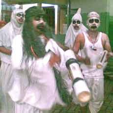 Hii..Pocong Meriahkan Lomba Patrol Saat Ramadan