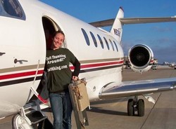 Turis Ini Keliling AS Gratis dengan Numpang Pesawat