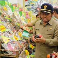 Bupati Sidoarjo Sidak Supermarket Jelang Lebaran