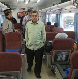 Saat Jusuf Kalla Bernostalgia Naik Kereta Api