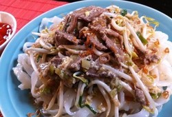 Resep Mie: Kwetiau Siram Daging