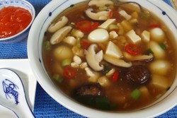 Resep Sup: Sup Tofu Telur Puyuh