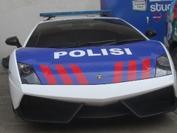 Lamborghini yang Jadi Mobil Patwal Sudah Lenyap